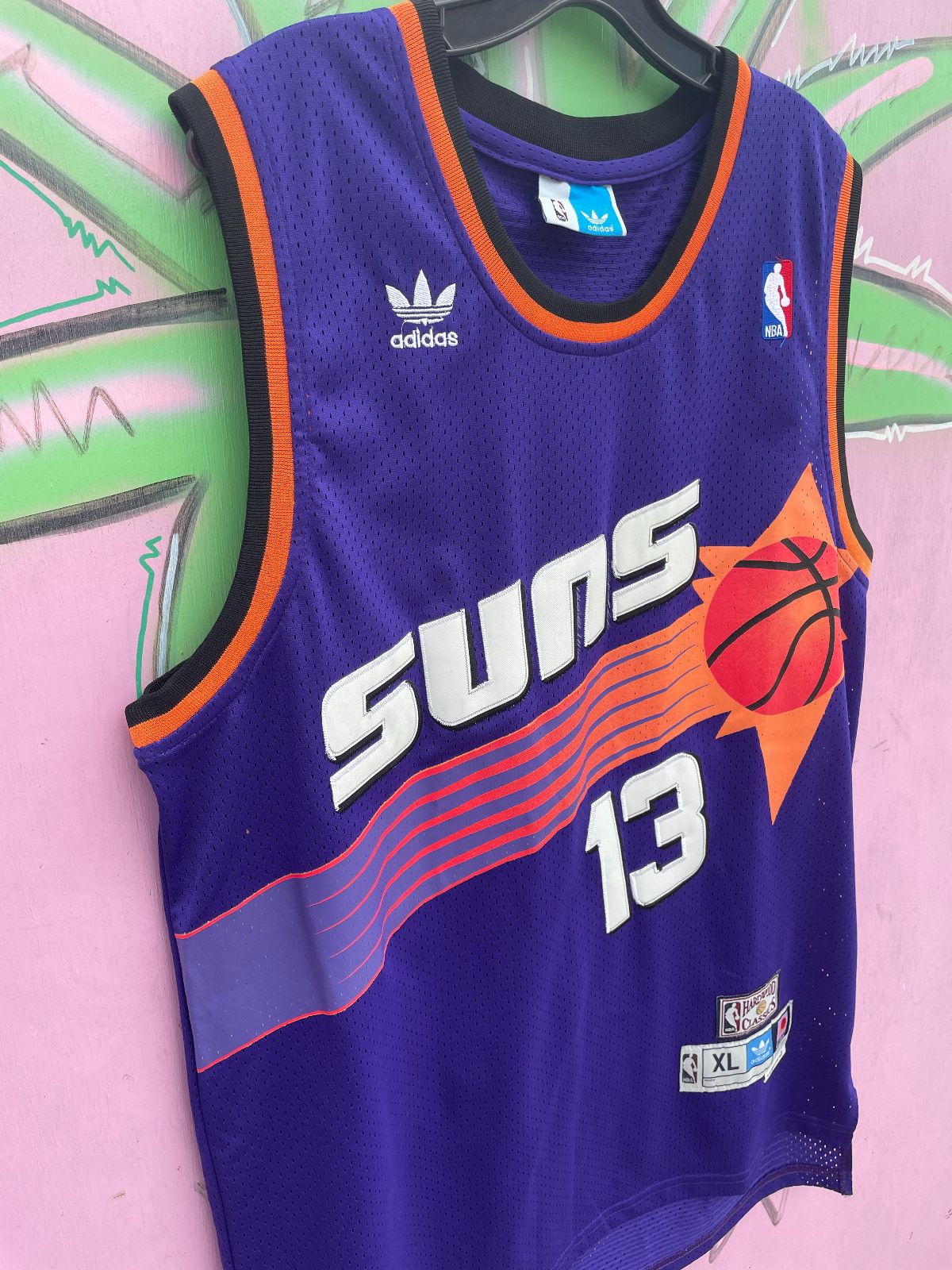 ADIDAS NBA PHEONIX SUNS #3 NASH BASKETBALL JERSEY in PURPLE
