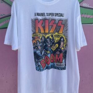 MARVEL COOL! KISS MARVEL COMIC GRAPHIC TSHIRT in WHITE, MULTI