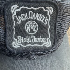 JACK DANIELS WHISKEY MESH TRUCKER HAT in BLACK