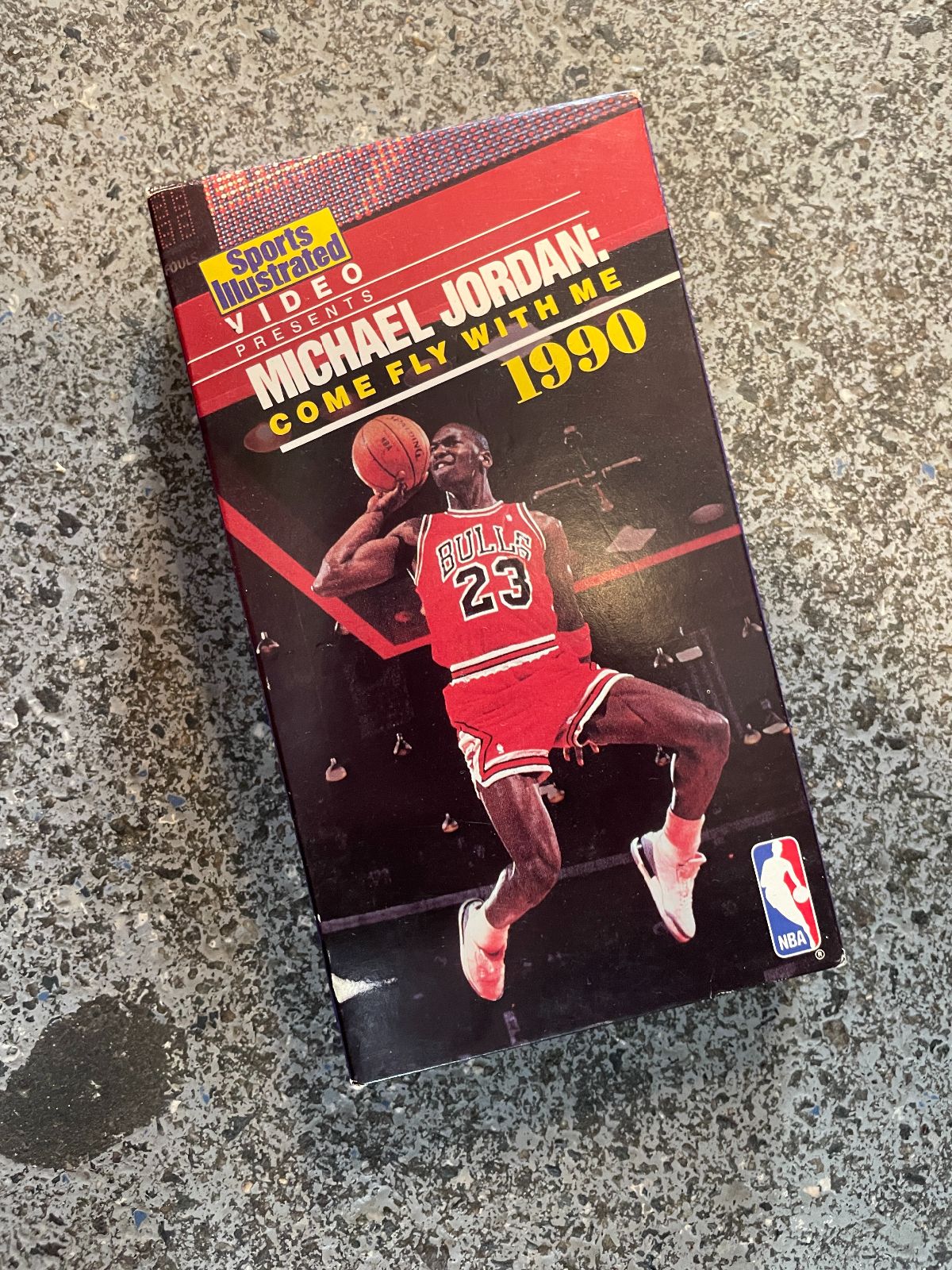 SPORTS ILLUSTRATED MICHAEL JORDAN COME FLY WITH ME VHS TAPE
