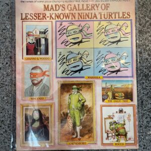 MAD MAGAZINE DECEMBER 1989 #291 TEENAGE MUTANT TURTLES
