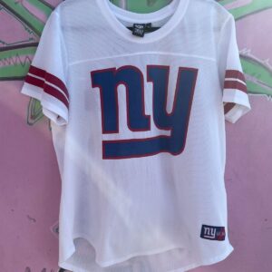 TEAM APPAREL NFL NEW YORK GIANTS FOOTBALL JERSEY in WHITE