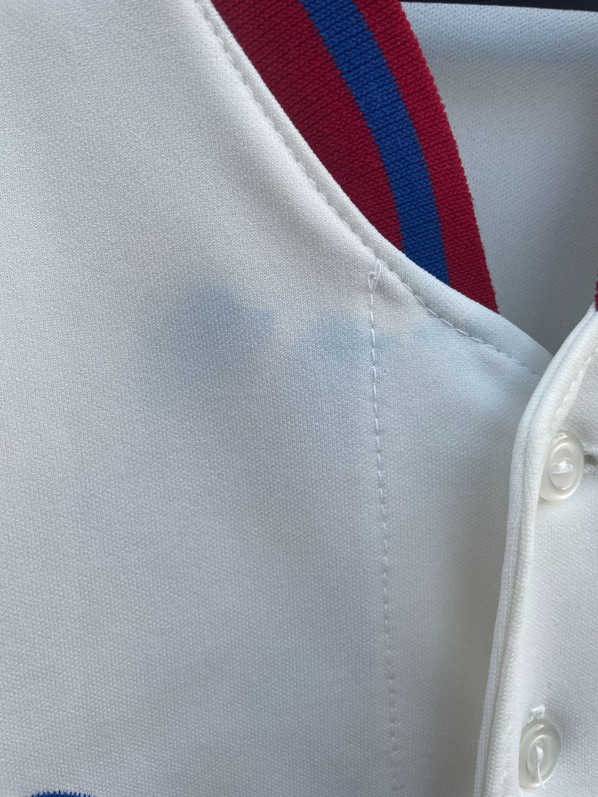 DELONG AS-IS OCEAN #7 BASEBALL JERSEY in WHITE