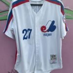 MLB MONTREAL EXPOS #27 GUERRERO THROWBACK BASEBALL JERSEY