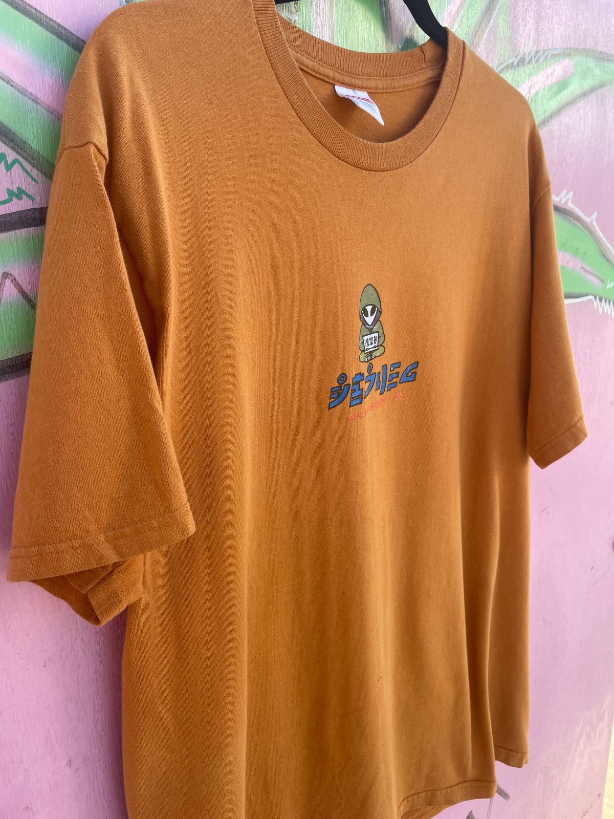 SUPREME SUPREME T-SHIRT in ORANGE