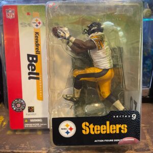 MCFARLANE TOYS 2004 NFL PITTSBURGH STEELERS KENDRELL BELL ACTION FIGURE