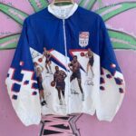 1992 OLYMPIC BASKETBALL DREAM TEAM TYVEK PAPER JACKET