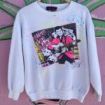 *AS-IS* VIVA LAS VEGAS NEON GRAPHIC ELVIS SWEATSHIRT