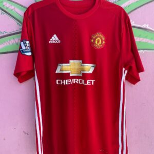 ADIDAS PREMIER LEAGUE MANCHESTER UNITED SOCCER JERSEY in RED
