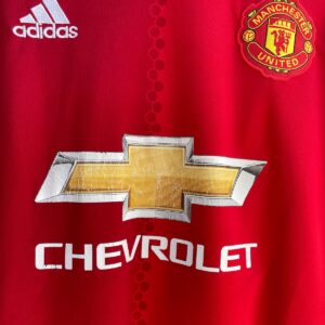 ADIDAS PREMIER LEAGUE MANCHESTER UNITED SOCCER JERSEY in RED