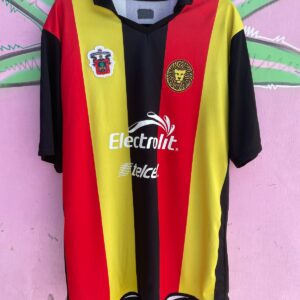 LEONES NEGROS UNIVERSIDAD DE GUADALAJARA SOCCER JERSEY in BLACK, RED, YELLOW