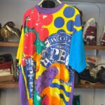 WEIRD ALLOVER FRUIT PRINT T-SHIRT