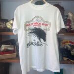 1980 HOLLYWOOD PARK Presents THE BLACK STALLION Single Stitch T-SHIRT