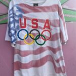 USA OLYMPIC AOP graphic t-shirt