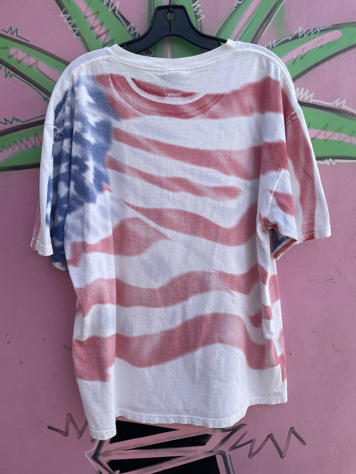 USA USA OLYMPIC AOP graphic t-shirt in WHITE, RED, BLUE