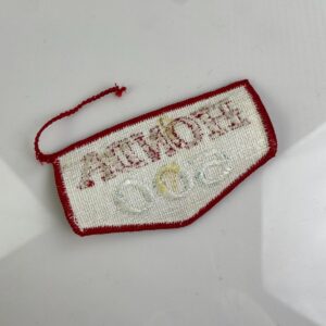 1970S HONDA 500 EMBROIDERED SEW-ON PATCH *DEADSTOCK in RED, WHITE, BLUE