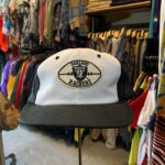 *AS-IS* 1990S OAKLAND RAIDERS EMBROIDERED PATCH SNAPBACK HAT