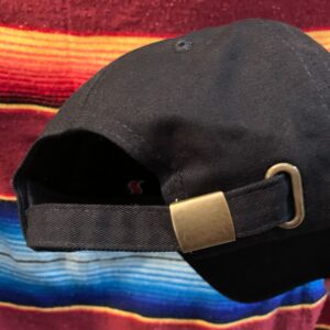 EMBROIDERED ST. IDES DAD HAT in BLACK
