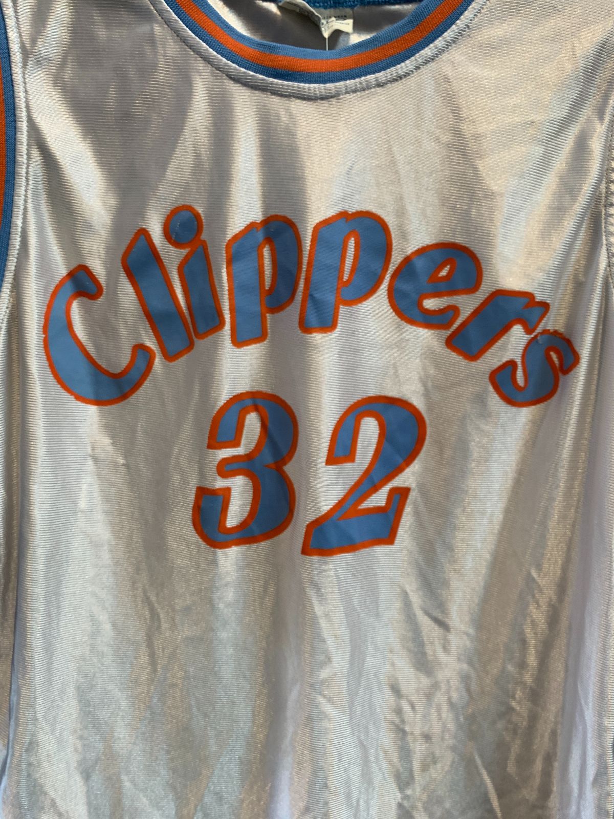 WORLD CLIPPERS NBA BASKETBALL JERSEY #32 GRIFFIN in WHITE, BLUE