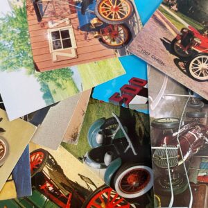 ASSORTED VINTAGE AUTOMOBILE POSTCARD