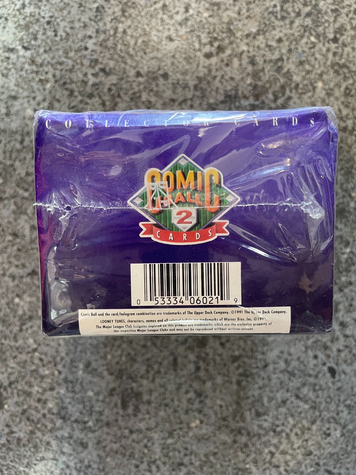 UPPERDECK 1991 LOONEY TUNES COMIC BALL SERIES 2 TRADING CARD BOX SET