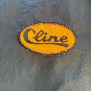 CLINE CLINE ZIP UP WINDBREAKER JACKET in BLACK