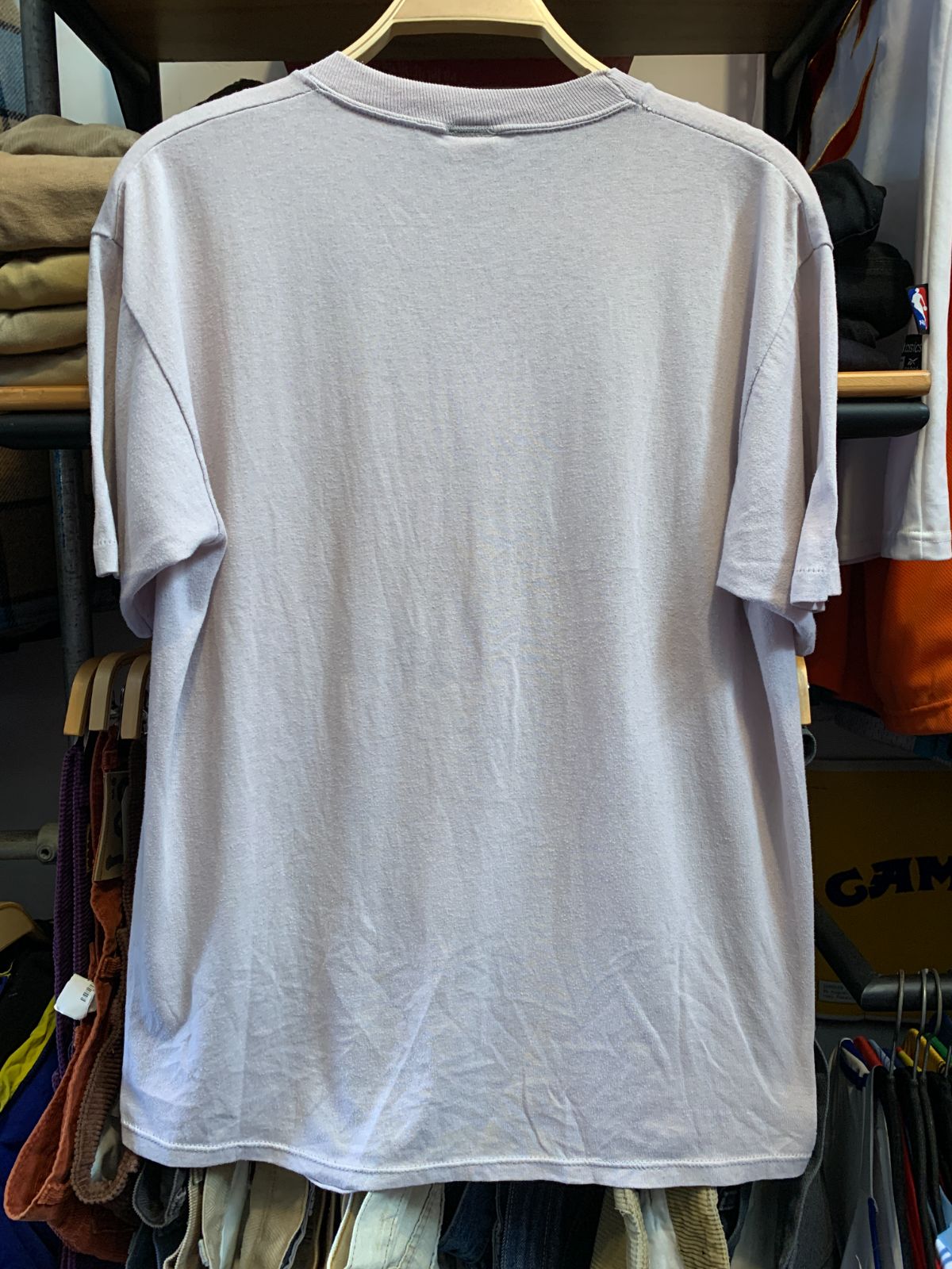 SHAMROCK PUT SOMETHING EXCITING BETWEEN YOUR LEGS SINGLE STITCH T-SHIRT BUBBAS BIKES KEY WEST FLORIDA in PINK