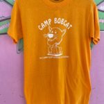 1970S-80S CAMP BOBCAT GRAPHIC SINGLE STITCH 50/50 T-SHIRT