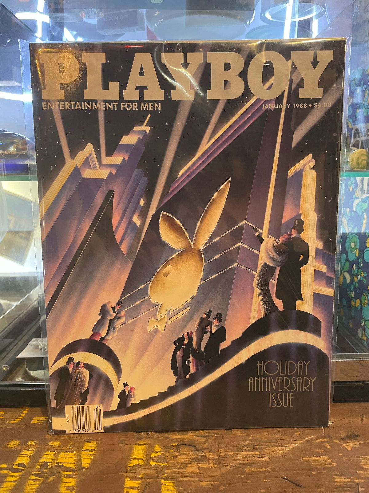 PLAYBOY PLAYBOY MAGAZINE - JANUARY 1988 HOLIDAY ANNIVERSARY ISSUE
