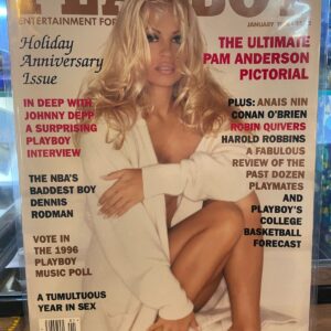 PLAYBOY PLAYBOY MAGAZINE JANUARY 1996 PAM ANDERSON PICTORIAL