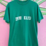 FUNNY! REVERSE CLUTCH BRAKE SINGLE STITCH T-SHIRT