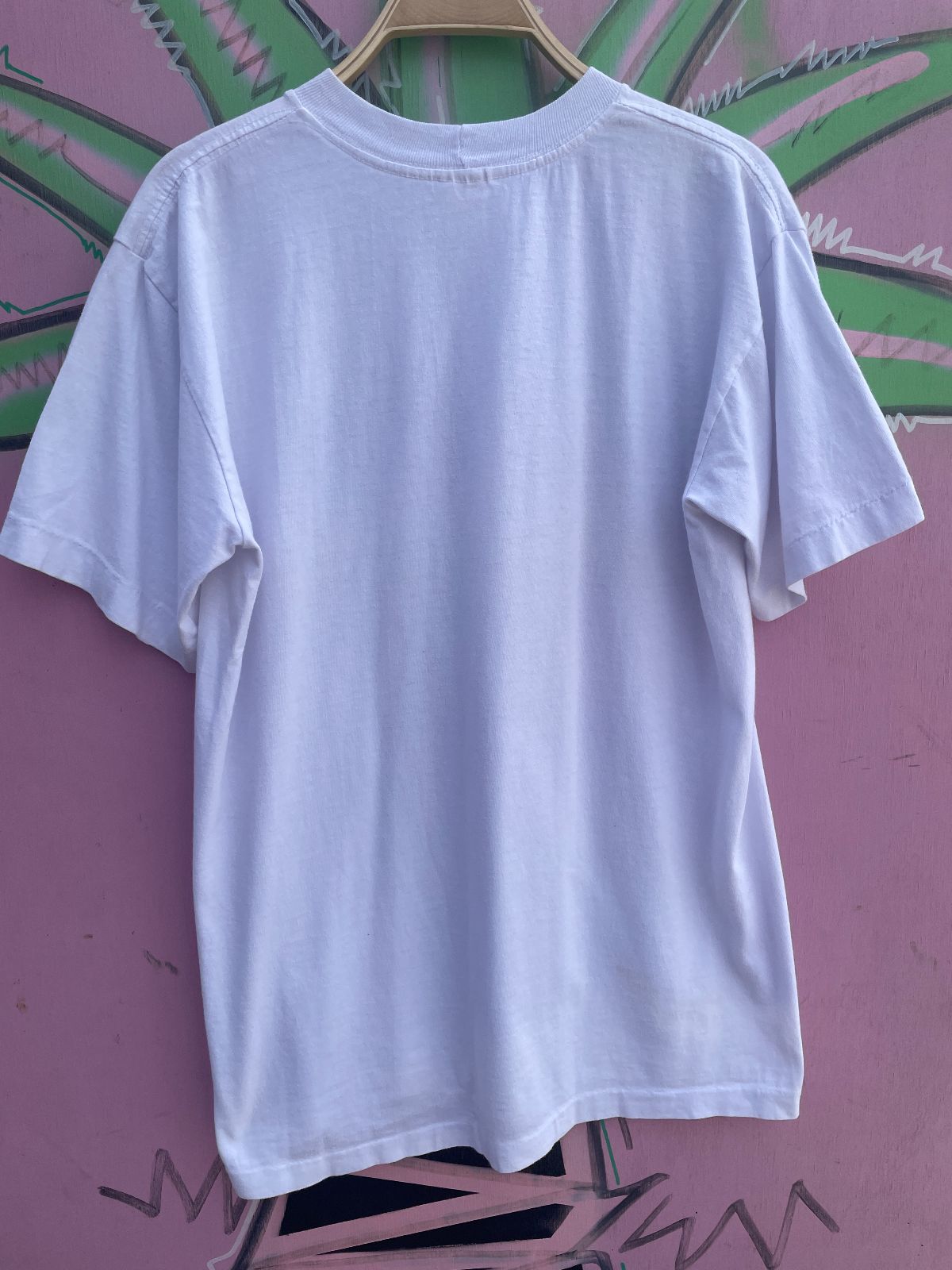MONTE CARLO MONACO GRAPHIC SINGLE STITCH T-SHIRT in WHITE