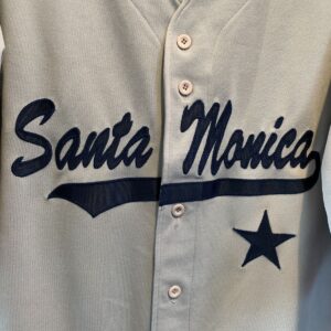 TEAMWORK SANTA MONICA BASEBALL JERSEY in GREY