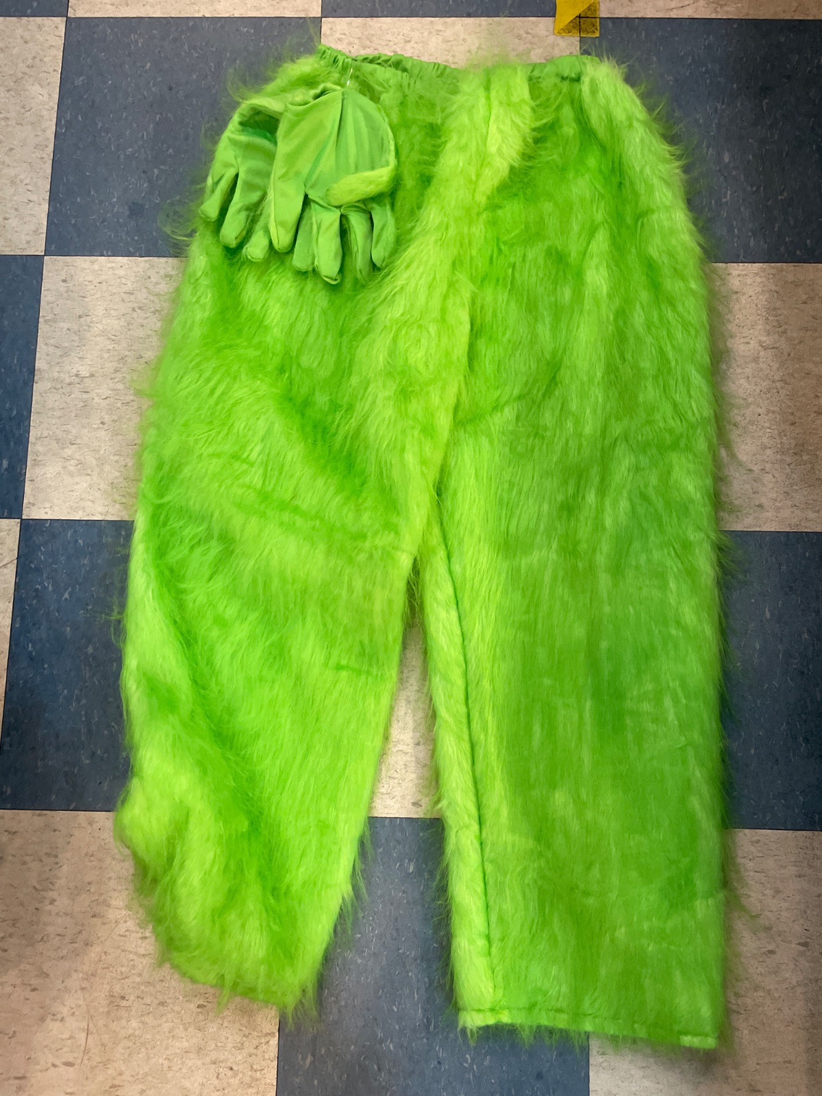 #BURNINGMAN! FUN! NEON GREEN FUZZY PANTS !!!! in GREEN