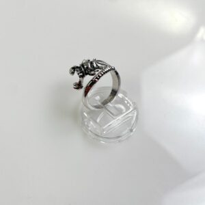 WRAP AROUND SCORPION RING in SILVER