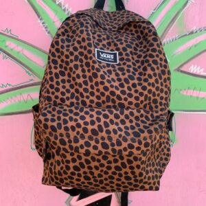 VANS LEOPARD PRINT BACKPACK