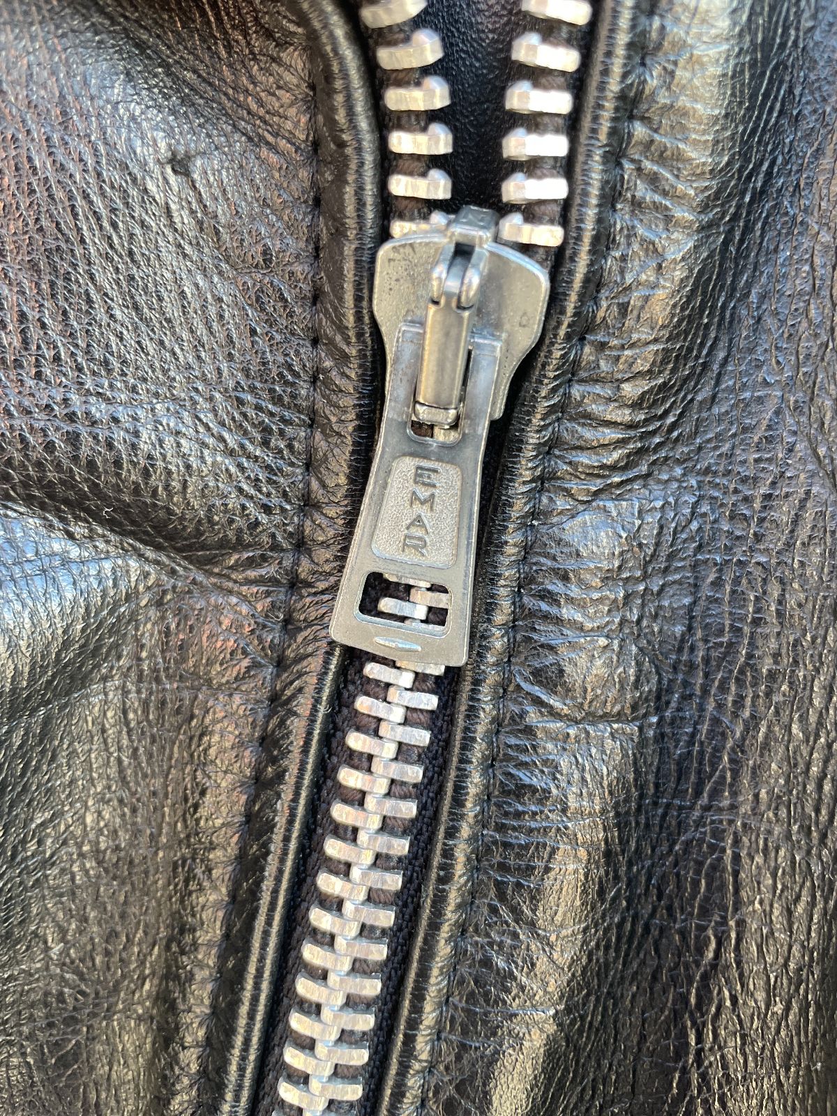 EXCELLED BUTTER SOFT LEATHER MOTO JACKET in BLACK