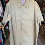 CLASSIC DICKIES SHORT SLEEVE BUTTON DOWN WORK SHIRT