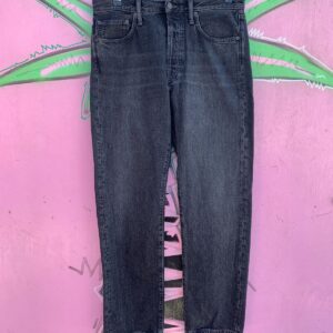 ACNE STUDIOS PERFECT 1996 VINTAGE BLACK ACNE STUDIOS DENIM JEANS STRAIGHT LEG in BLACK
