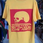 DEADSTOCK YELLOW MAMI WATA CEMETERY CAPE TOWN  T-SHIRT