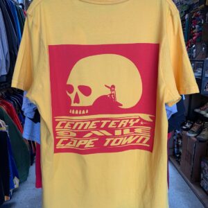 MAMI WATA DEADSTOCK YELLOW MAMI WATA CEMETERY CAPE TOWN  T-SHIRT in YELLOW