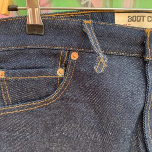 LEVIS *AS-IS* 1990S LEVIS 517 BOOT CUT DARK DENIM JEANS 30X30 in BLUE
