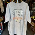 1990S | EARLY Y2K OVERSIZED NIKE MADE IN MEXICO T-SHIRT WITH SMALL SWOOSH LOGO, LARGE BACK GRAPHIC