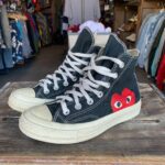AS-IS CONVERSE COMME DES GARCON SNEAKERS