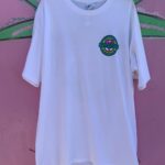 RAD! 1990S 100% COTTON OVERSIZED VUARNET SINGLE STITCH T-SHIRT LARGE BACK GRAPHIC