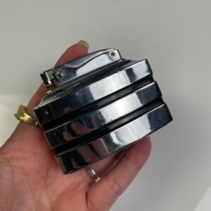 *AS-IS* 1960S TABLE TOP LIGHTER PAINTED LINES
