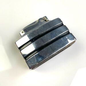 *AS-IS* 1960S TABLE TOP LIGHTER PAINTED LINES