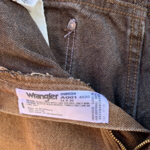 WRANGLER FADED WRANGLER A001 BROWN STRAIGHT LEG JEANS in BROWN