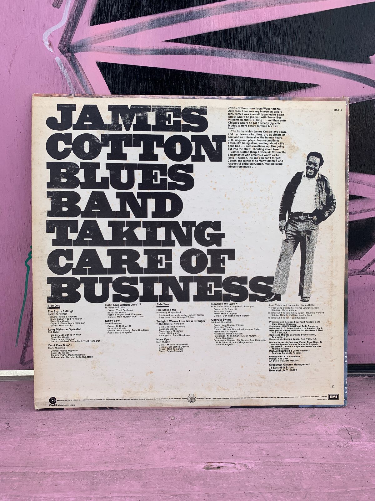 JAMES COTTON BLUES BAND* ?– TAKING CARE OF BUSINESS