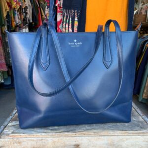 KATE SPADE KATE SPADE BLUE LEATHER PURSE in BLUE